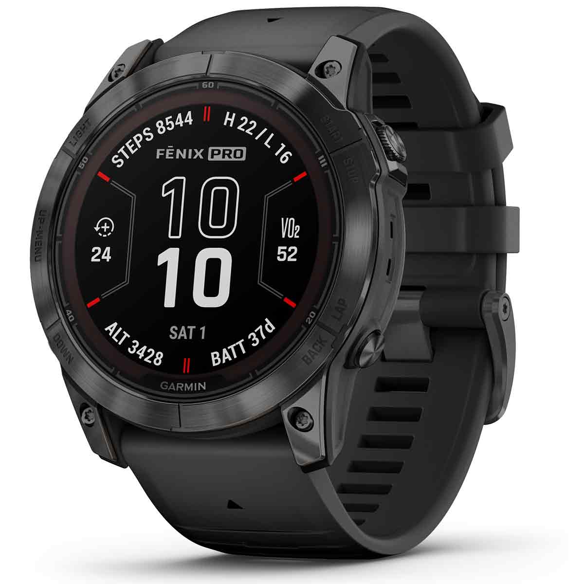 Garmin Fenix 7X Pro Sapphire Solar Carbon Grey Titanium Garmin