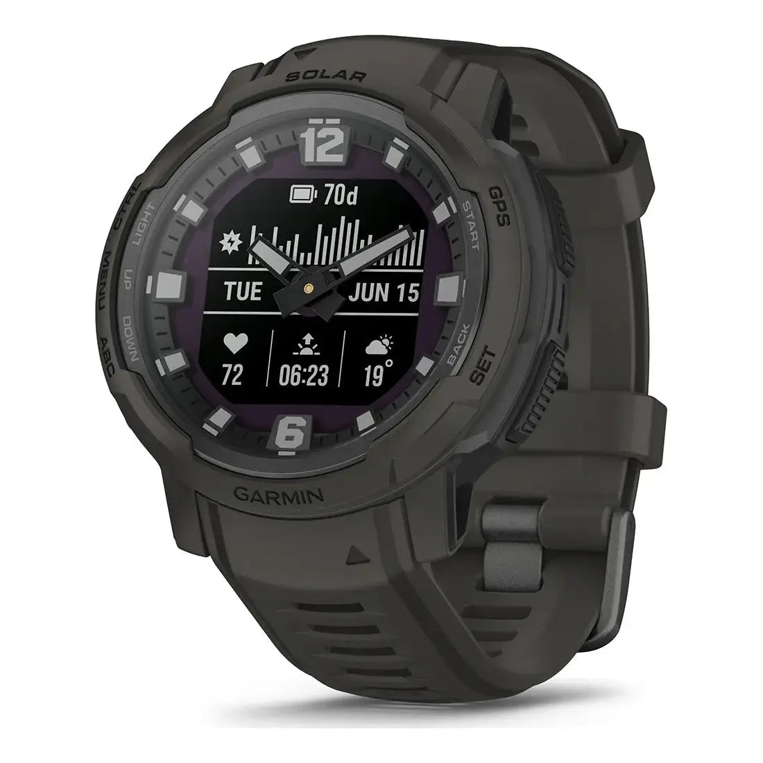 Garmin Instinct Crossover Solar Smartwatch 45mm Hybrid Garmin