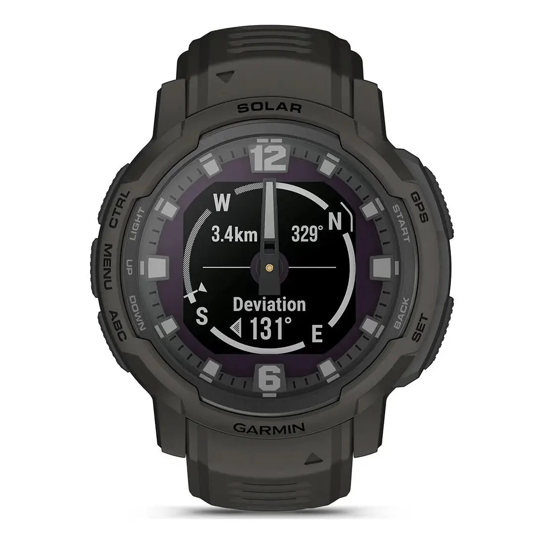 Garmin Instinct Crossover Solar Smartwatch 45mm Hybrid Garmin