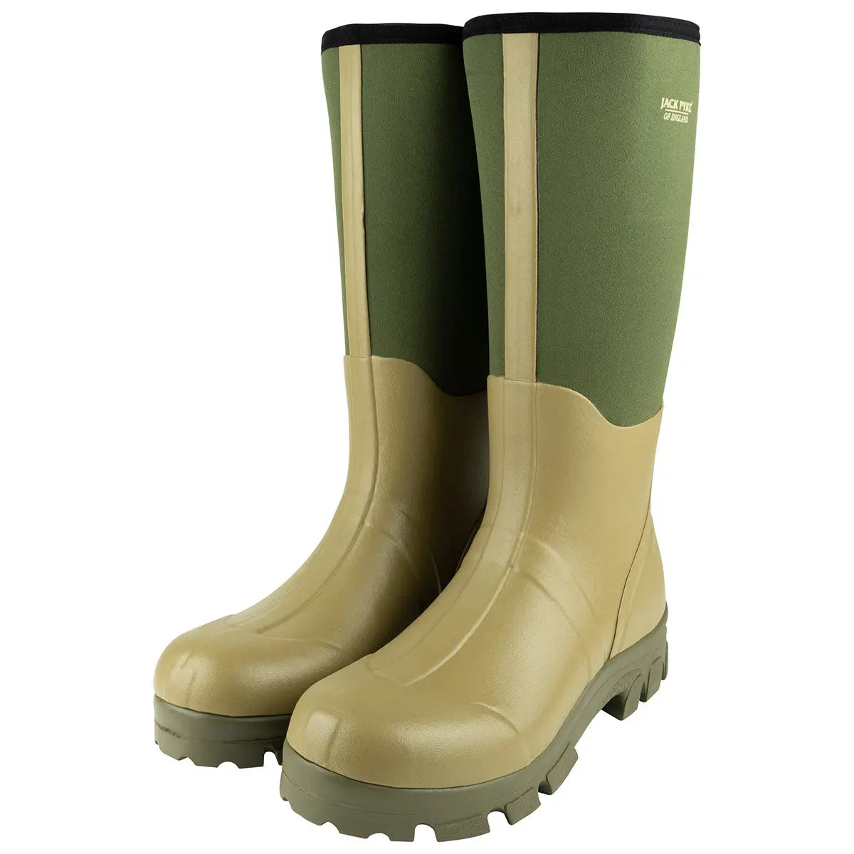 Jack Pyke Ashcombe Neoprene Wellie Boot Green Jack Pyke