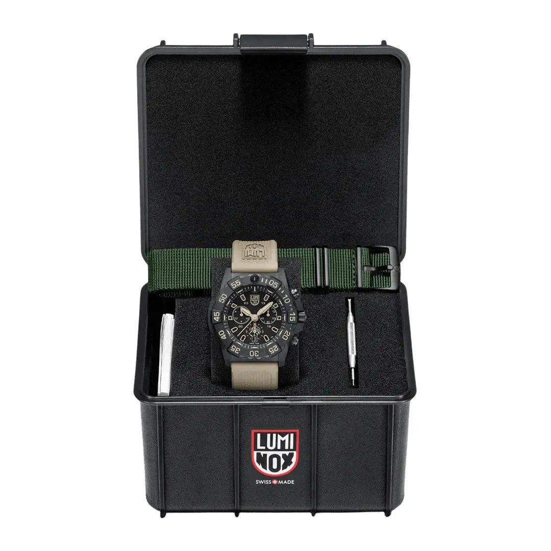 Luminox Navy Seal Foundation Chronograph Dive Watch Sand XS.3590.NSF.SET Luminox