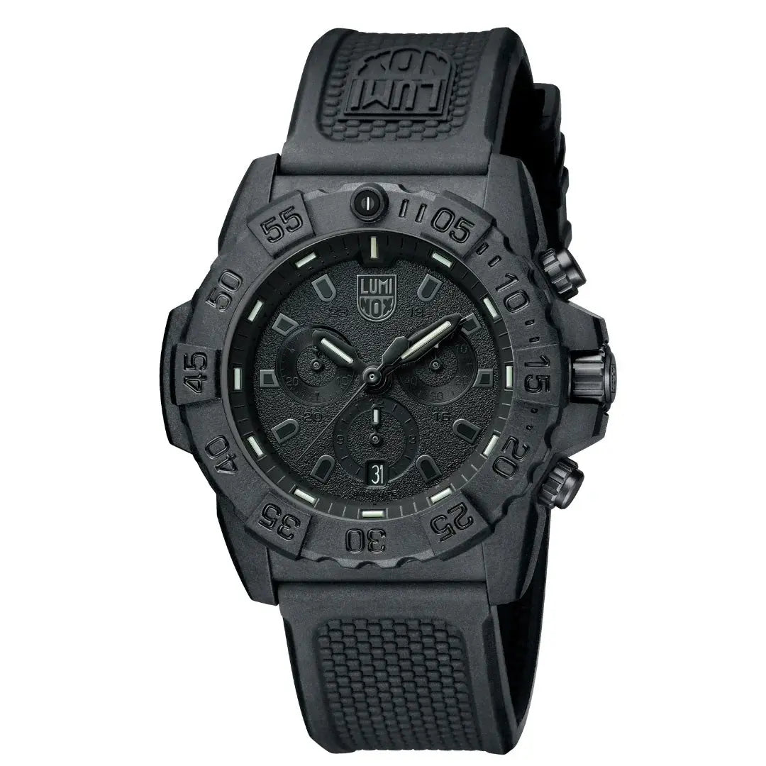 Luminox Navy Seal Steel 3580 Series Chronograph Watch 43mm XS.3581.BO Luminox