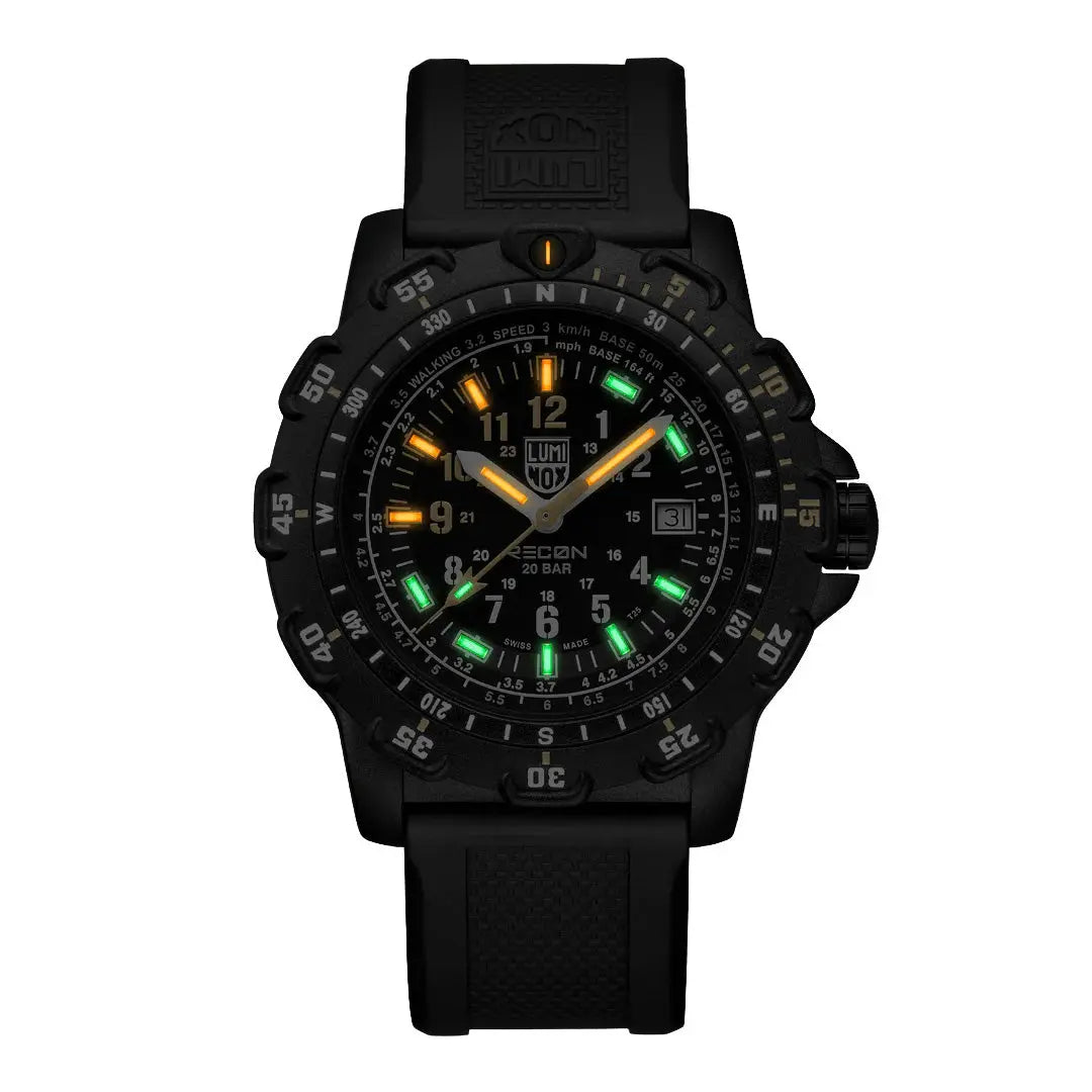 Luminox Recon Point Man 8820 Series Watch 45mm Black XL.8825.H.SET Luminox