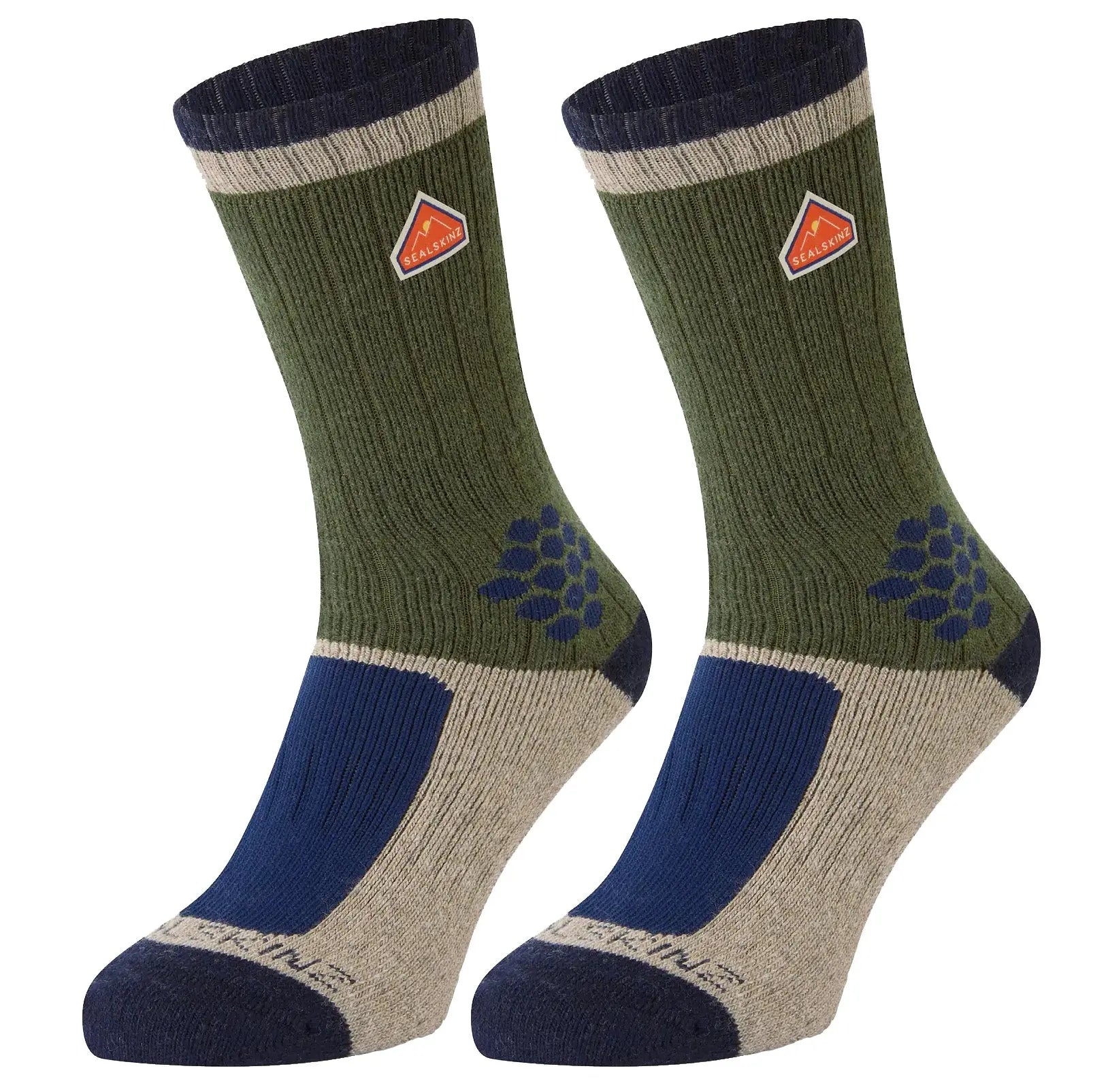 SealSkinz Gresham Recycled Wool Mid Cashmere Sock Sealskinz