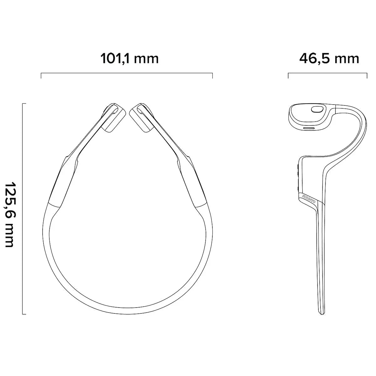 Suunto Sonic Open Ear Bone Headphones Suunto