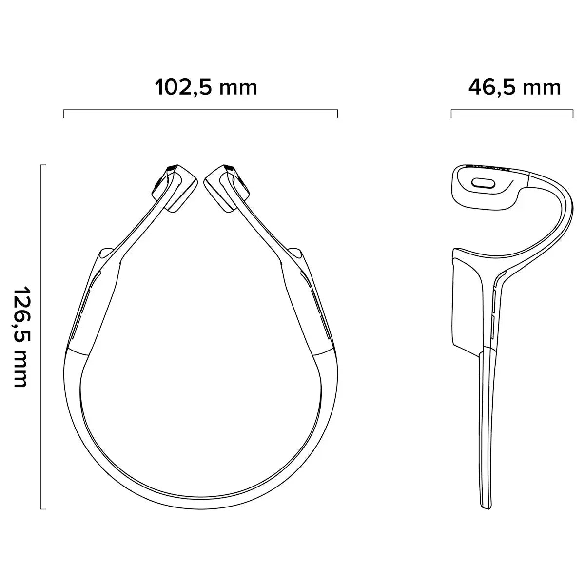 Suunto Wing Open Ear Bluetooth Headphones Suunto