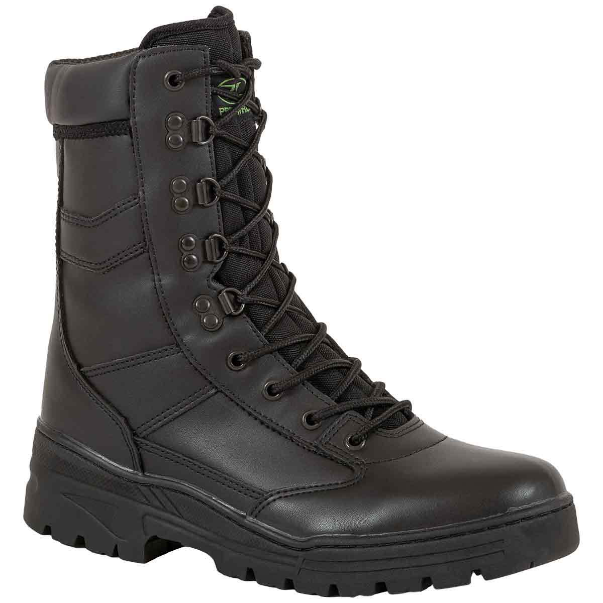 Highlander Delta Black Police Boot - John Bull Clothing