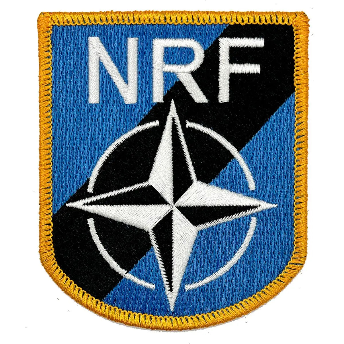 Nato Response Force NRF Blue Iron On TRF - John Bull Clothing