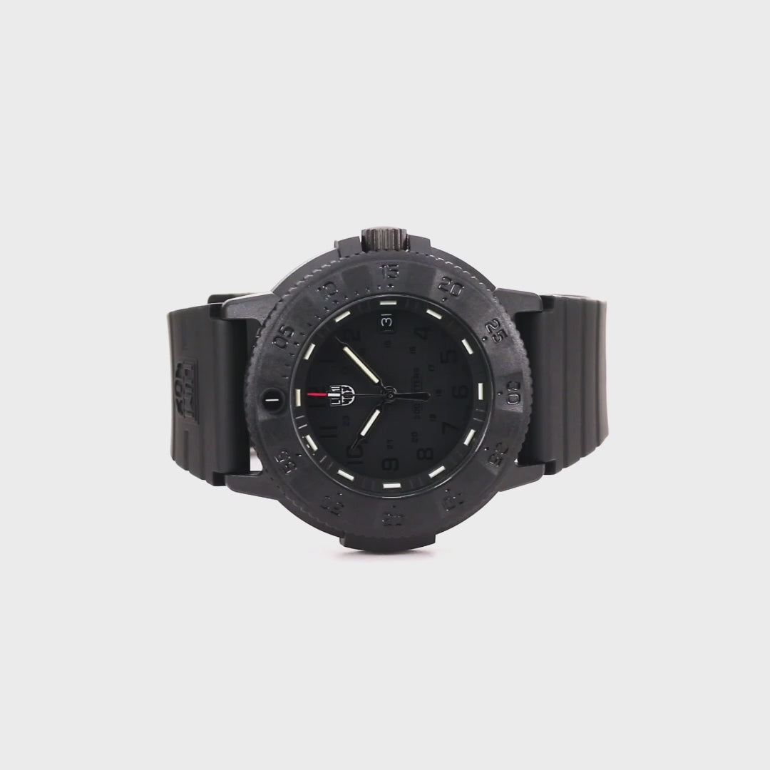 Luminox Original Navy Seal 3000 Series Watch Black 43mm XS.3001.EVO.BOS