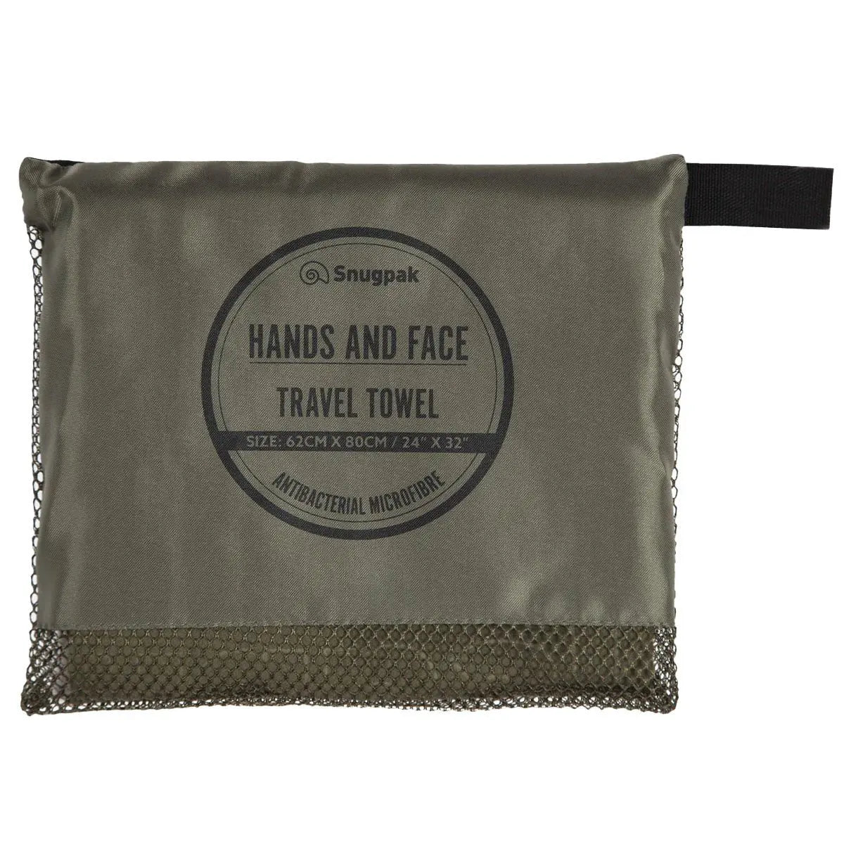 Snugpak Hands and Face Towel Olive - John Bull Clothing