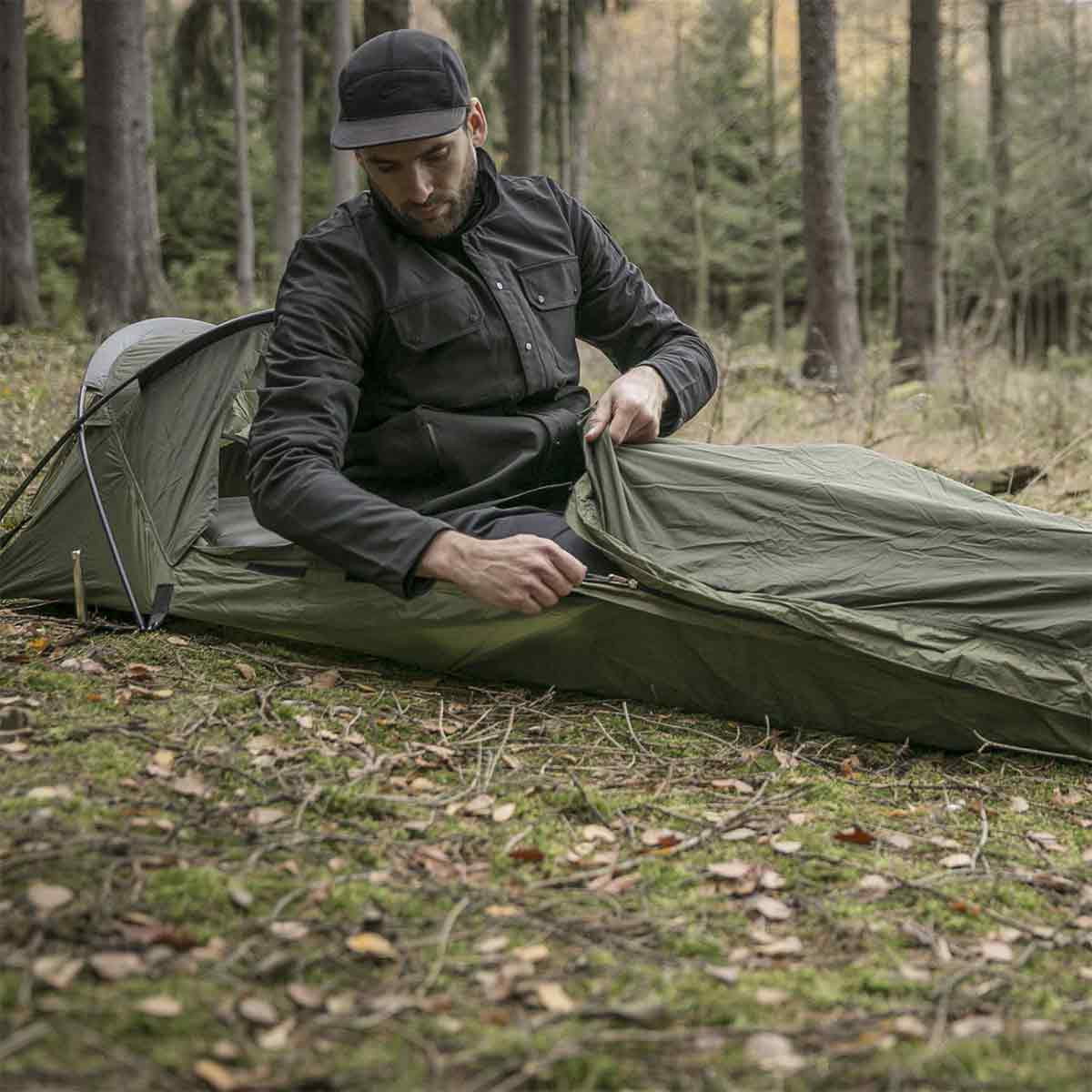 Snugpak Stratosphere Hooped Bivvi Tent - One Person Basha Shelter - John Bull Clothing