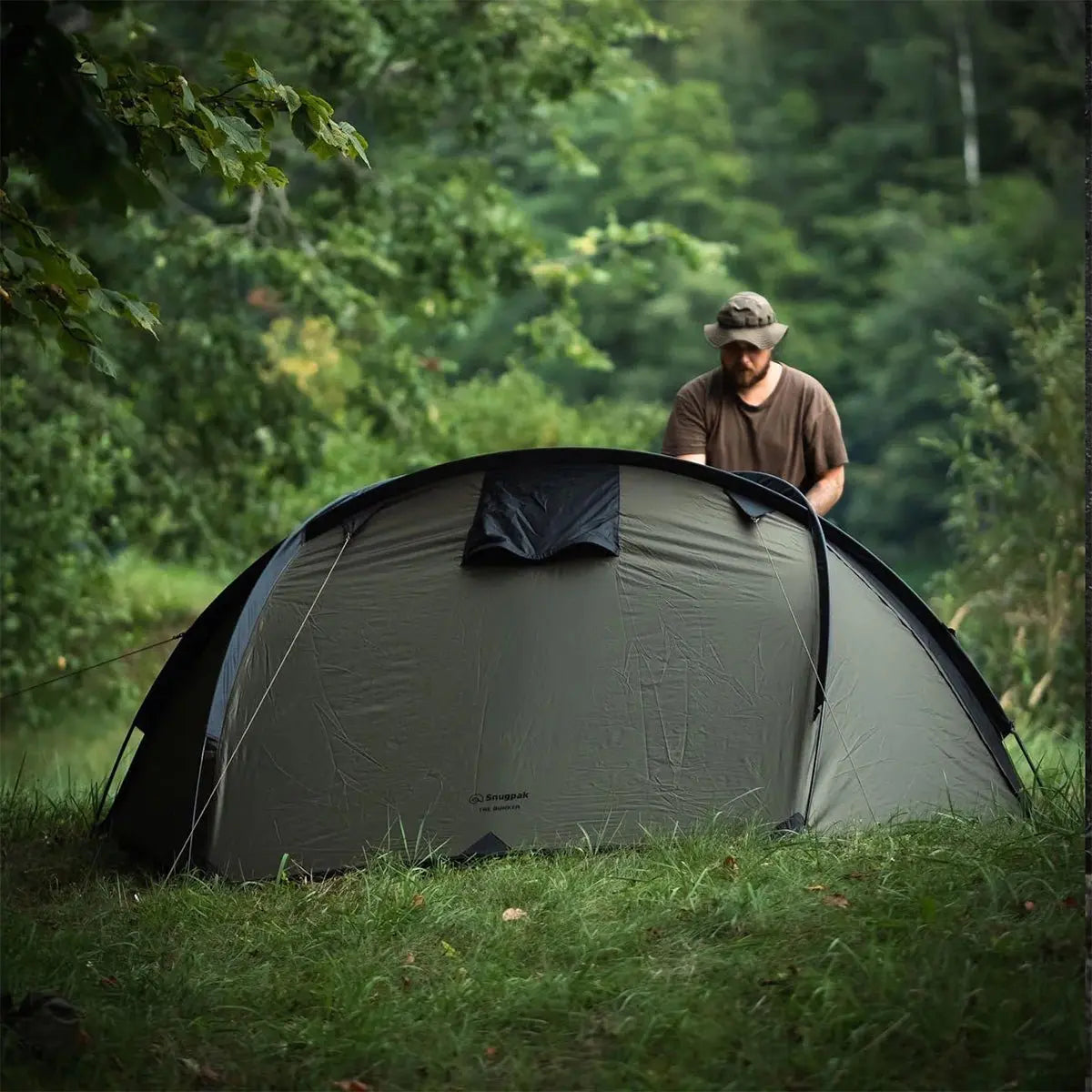 Snugpak The Bunker IX Expedition Camping Tent Olive - John Bull Clothing