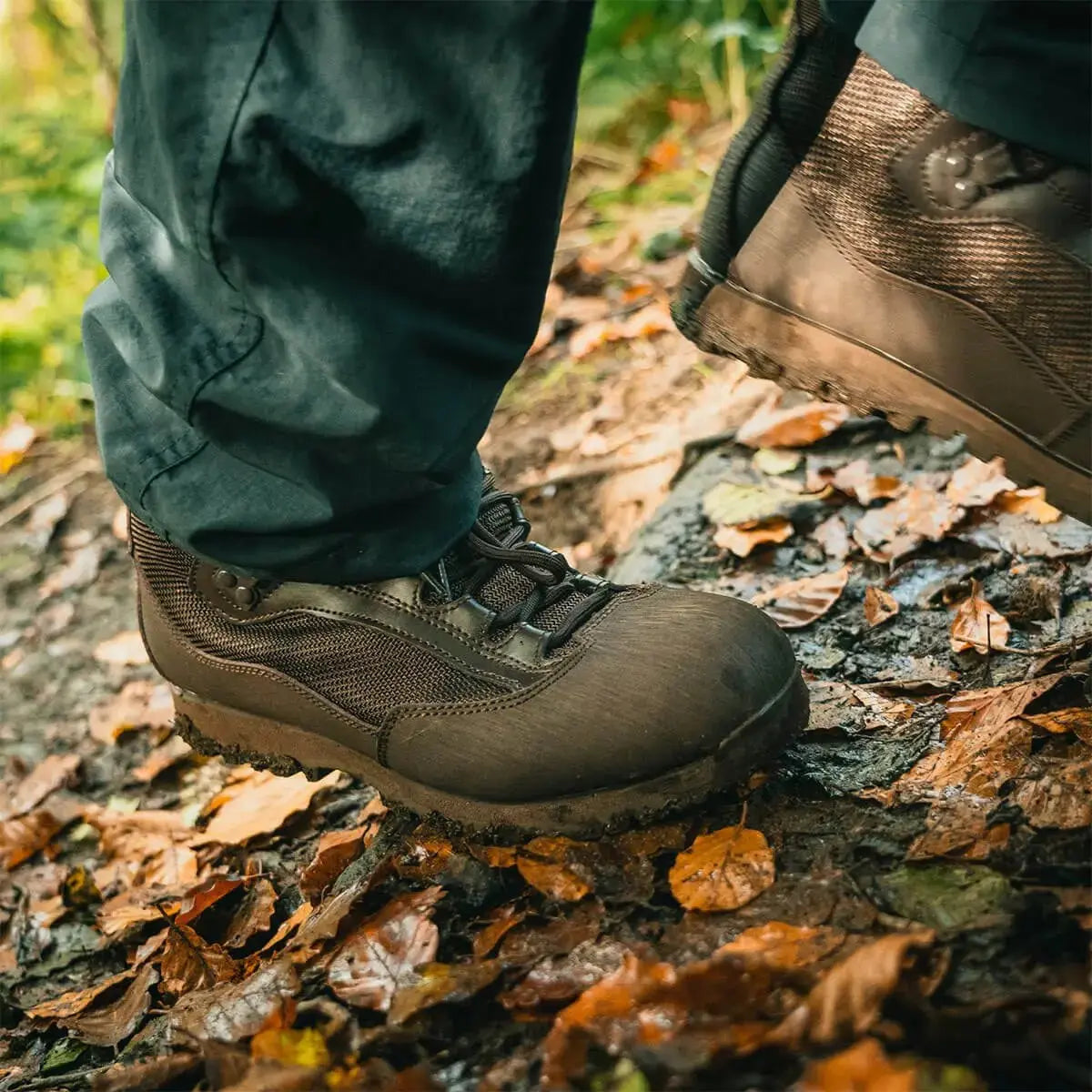 Highlander Pentland Brown Military Boot  John Bull Clothing