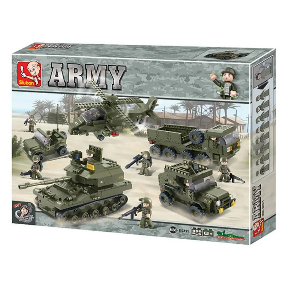 Army building hot sale blocks